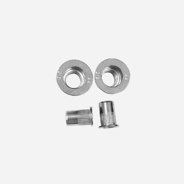 STAINLESS STEEL RIVET NUT (WITH COLLAR) - Image 2